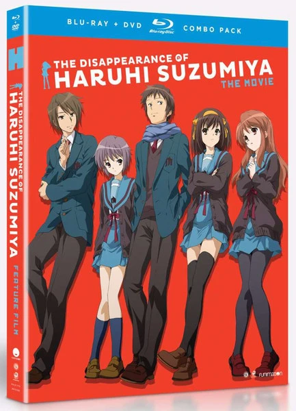 FUNIMATION/CRUNCHYROLL The Disappearance Of Haruhi Suzumiya Blu-ray/DVD