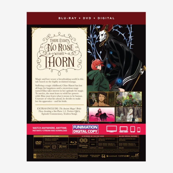 FUNIMATION/CRUNCHYROLL The Ancient Magus' Bride Part 1 Blu-ray/DVD - Image 2