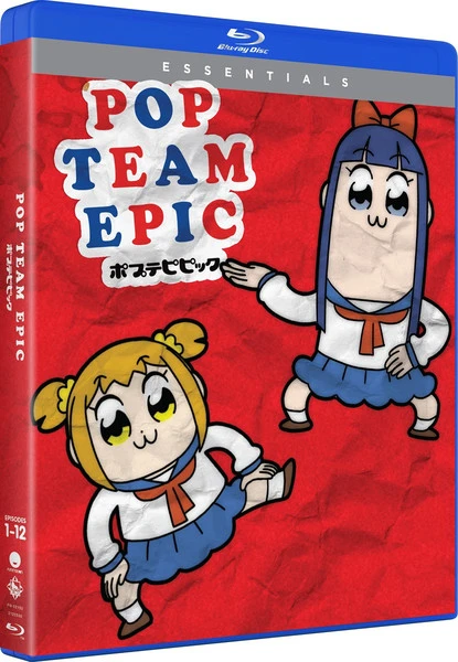 FUNIMATION/CRUNCHYROLL Pop Team Epic Season 1 Essentials Blu-ray