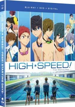 FUNIMATION/CRUNCHYROLL High Speed! Free! Starting Days The Movie Blu-ray/DVD