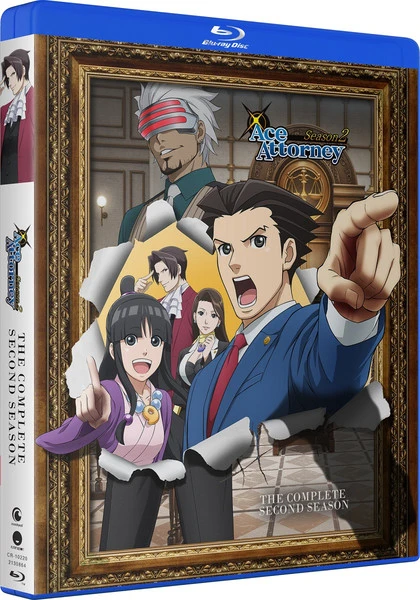 FUNIMATION/CRUNCHYROLL Ace Attorney Season 2 Blu-ray