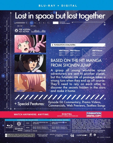 FUNIMATION/CRUNCHYROLL Astra Lost In Space Blu-ray - Image 2