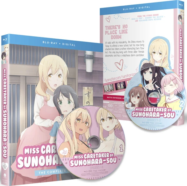 FUNIMATION/CRUNCHYROLL Miss Caretaker Of Sunohara-sou Blu-ray - Image 2