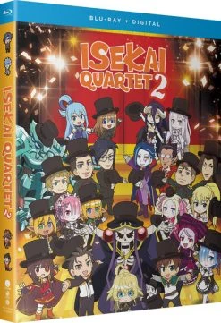 FUNIMATION/CRUNCHYROLL Isekai Quartet2 Season 2 Blu-ray
