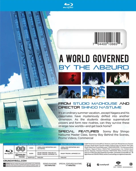 FUNIMATION/CRUNCHYROLL Sonny Boy Blu-ray - Image 2