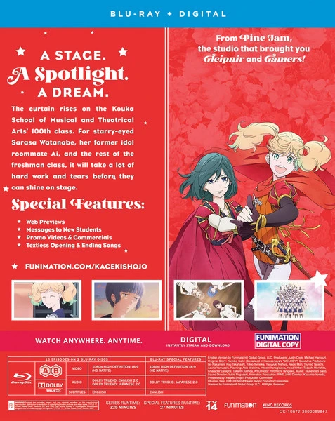 FUNIMATION/CRUNCHYROLL Kageki Shojo!! Blu-ray - Image 2