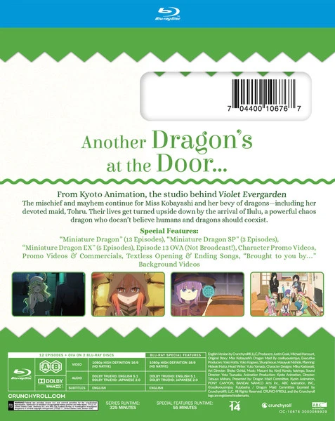 FUNIMATION/CRUNCHYROLL Miss Kobayashi's Dragon Maid S Blu-ray - Image 3