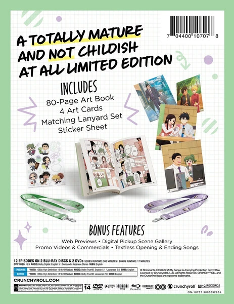 FUNIMATION/CRUNCHYROLL My Senpai Is Annoying Limited Edition Blu-ray/DVD - Image 4