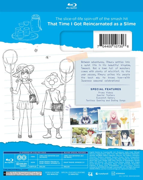 FUNIMATION/CRUNCHYROLL The Slime Diaries Blu-ray - Image 2
