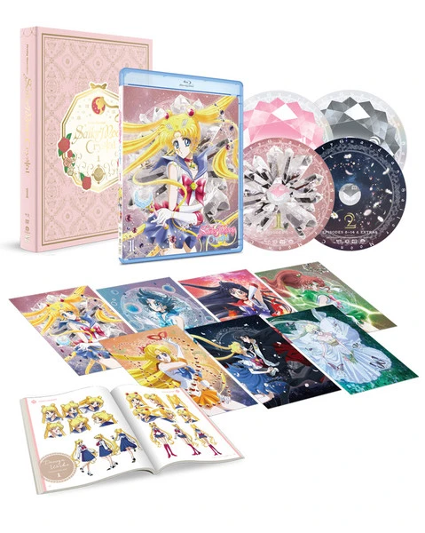 Viz Sailor Moon Crystal Set 1 Limited Edition Blu-ray/DVD