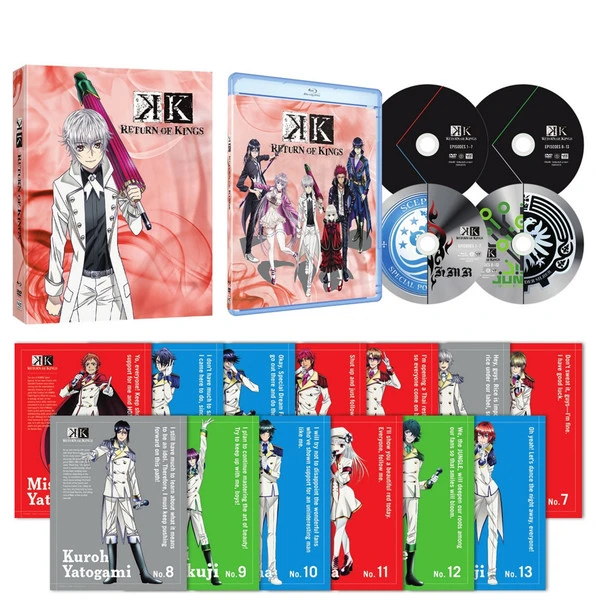 Viz K Return Of Kings Blu-ray/DVD