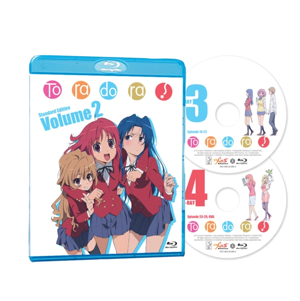 NIS America Toradora! Set 2 Blu-ray - Image 2