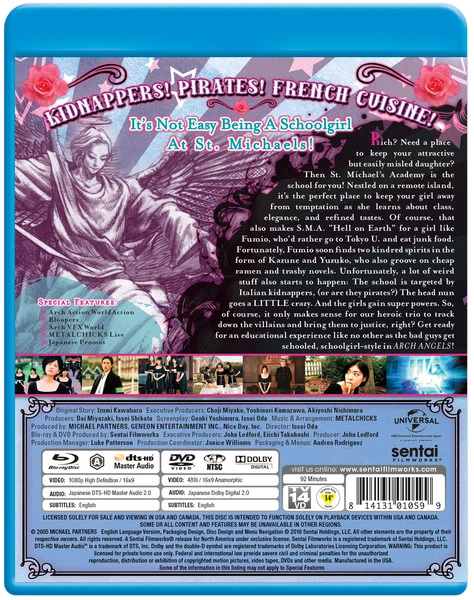 SENTAI FILMWORKS Arch Angels Blu-ray/DVD - Image 7