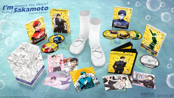 SENTAI FILMWORKS Haven't You Heard? I'm Sakamoto Premium Edition Box Set Blu-Ray/DVD - Image 2