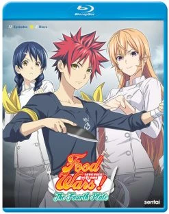 SENTAI FILMWORKS Food Wars! The Fourth Plate Blu-ray