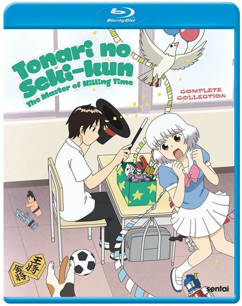 SENTAI FILMWORKS Tonari No Seki-kun The Master Of Killing Time Blu-ray
