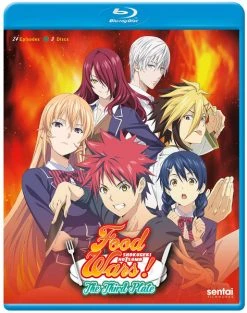 SENTAI FILMWORKS Food Wars! The Third Plate Blu-ray