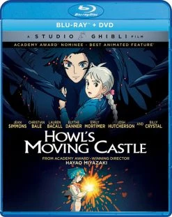 GKIDS Howl's Moving Castle Blu-ray/DVD