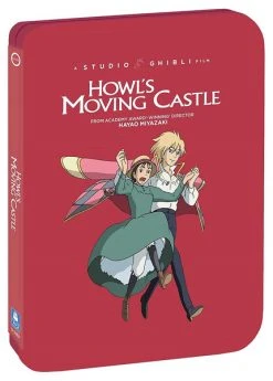 GKIDS Howl's Moving Castle Steelbook Blu-ray/DVD