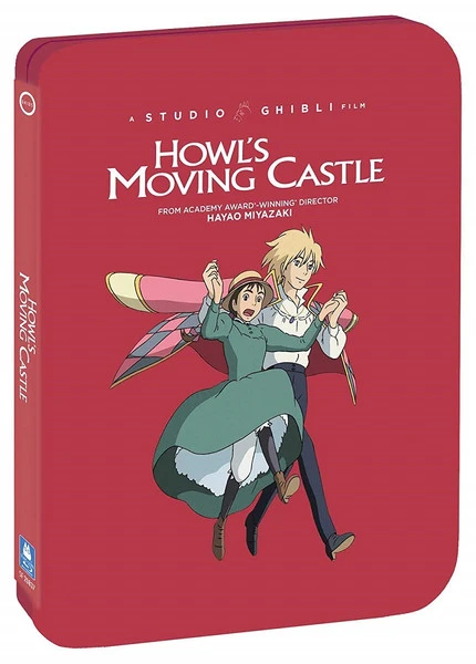 GKIDS Howl's Moving Castle Steelbook Blu-ray/DVD