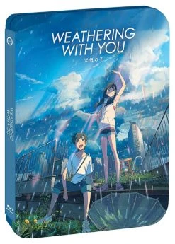 GKIDS Weathering With You Steelbook Blu-ray/DVD