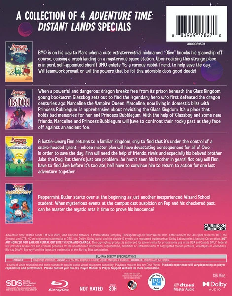 WARNER Adventure Time Distant Lands Blu-ray - Image 2